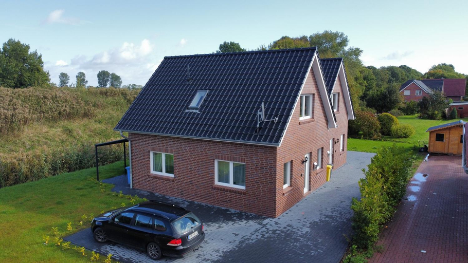 Exterior & Views 1, Ferienhaus am Seedeich, Emden