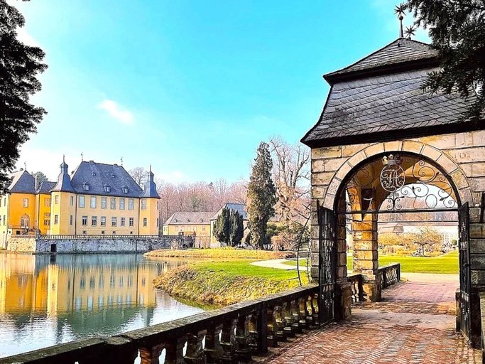 View from property 3, Holiday Home Near Dusseldorf Exhibition Centre, Rhein-Kreis Neuss