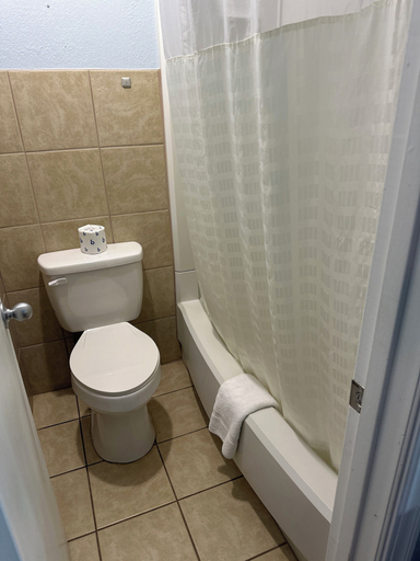 Bathroom 4, Tanglewood Motel, Tillman