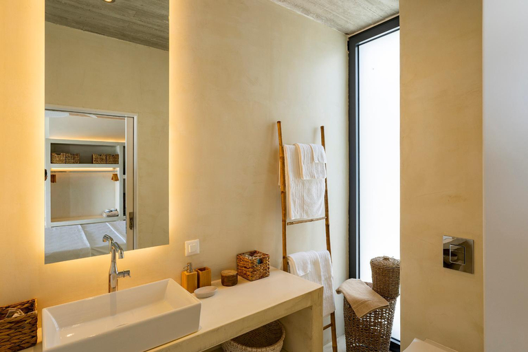Bathroom 4, Akra Grammeno Beachfront Villas, Crete