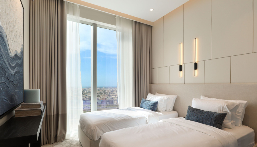 Bedroom 5, WelHome - Luxurious 2BR Apt in Forte T1 Downtown, Dubai