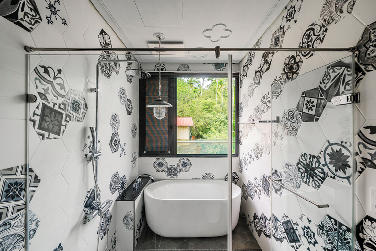 Bathroom 3, Han Yan Hill Hotel, Nantou