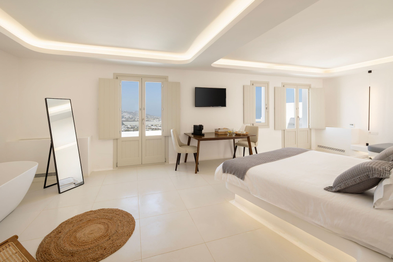Bedroom 3, Zannos Melathron Hotel by Omilos Hotels, South Aegean