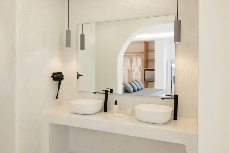Bathroom 5, Zannos Melathron Hotel by Omilos Hotels, South Aegean