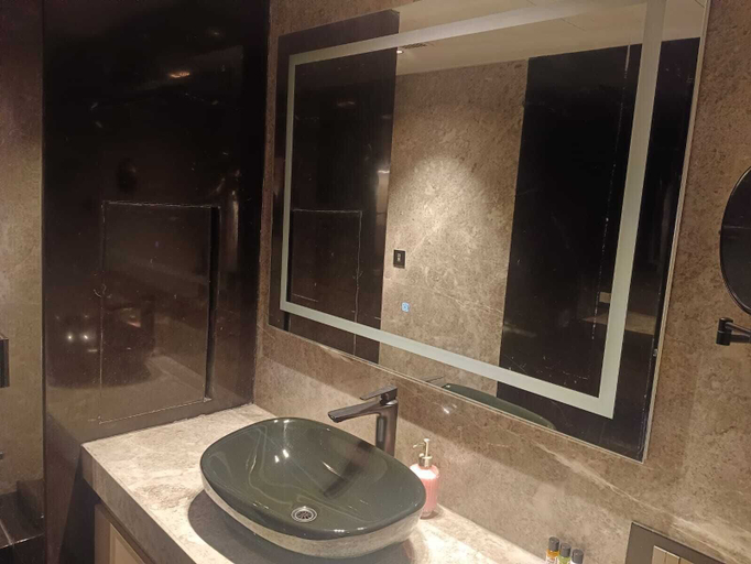 Bathroom 2, The Galgotias Hotel, Gurgaon