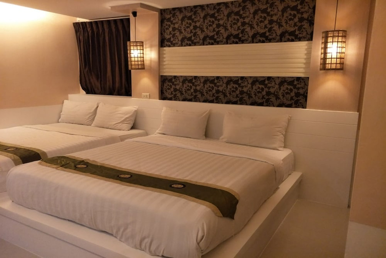 Bedroom 2, The Cozi Inn Bangkok, Ratchathewi