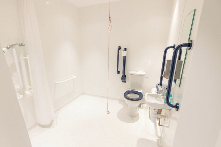 Bathroom 3, An Spiris Accommodation at Dundreggan Rewilding Centre, Highland