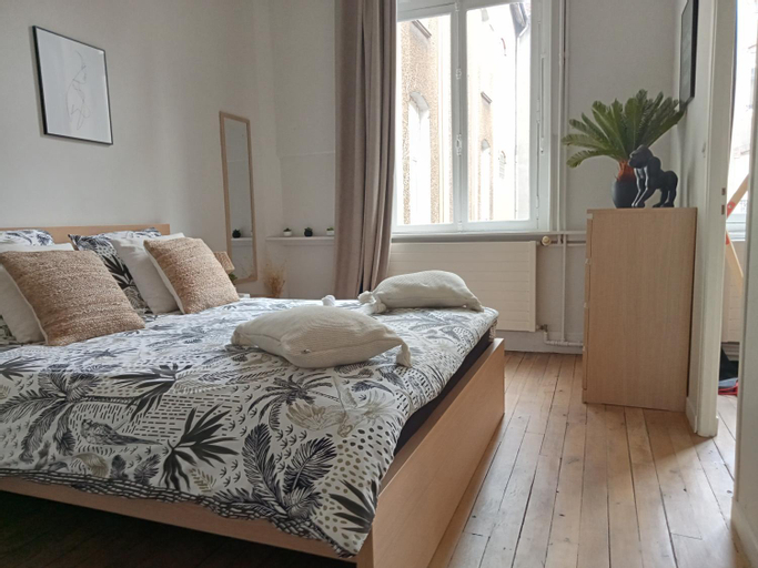 Bedroom 1, Nancy Gare Centre Parking, Meurthe-et-Moselle