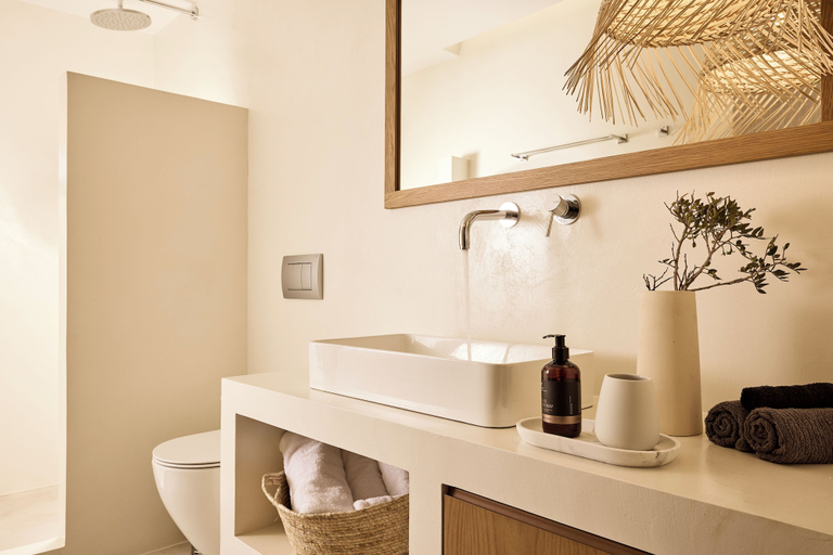 Bathroom 3, Thea Luxury Villas Ios, South Aegean