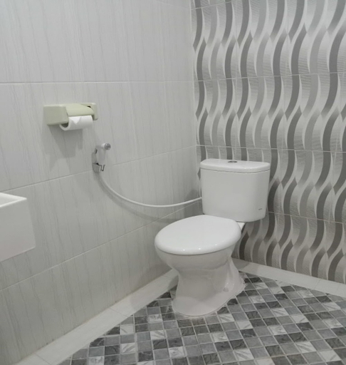 Bathroom, Kurnia Perdana Hotel, Bandar Lampung