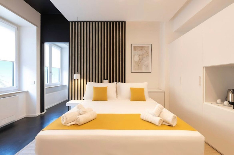 Bedroom 3, Metropolitan Rooms, Cagliari