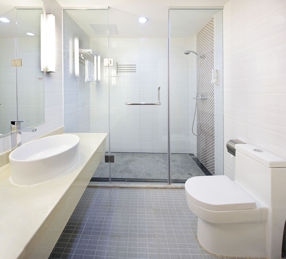 Bathroom 3, Guang Dong Hotel, Guangzhou