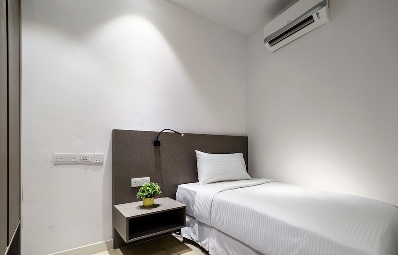 Bedroom 2, Hutton Central Hotel Managed by The Ascott Limited, Pulau Penang