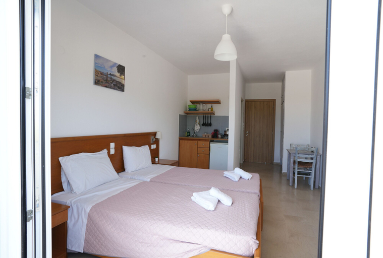 Bedroom 2, Pittas Studios, South Aegean