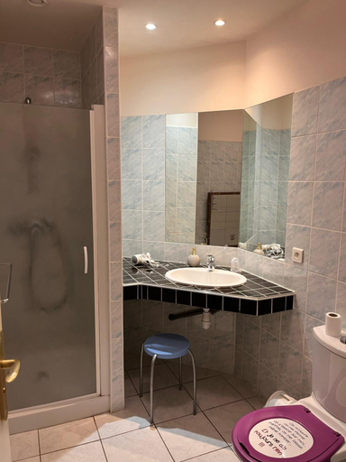 Bathroom, Chambres d'hotes Aux Portes des Tumuli, Marne