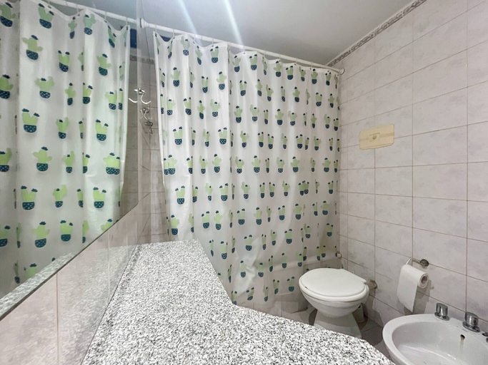 Bathroom 3, Cozy Studio in Congreso With Terrace and Stunning Views, Distrito Federal