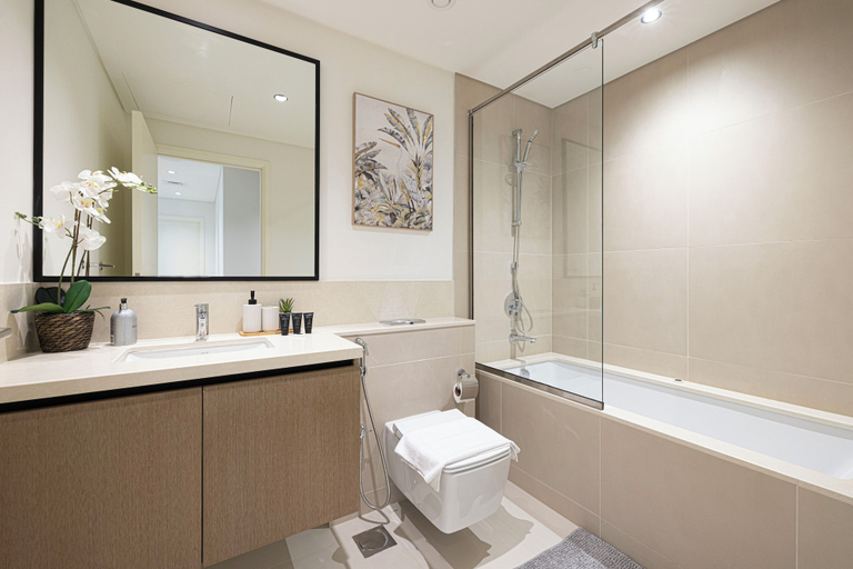 Bathroom 2, Spectacular Burj Khalifa View Dubai Mall, Dubai