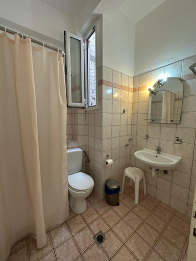 Bathroom 3, Hotel Galini, Epirus