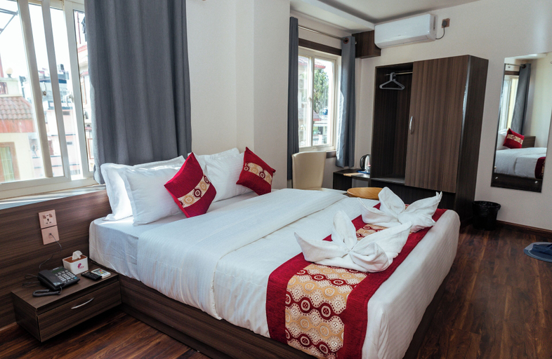 Bedroom 3, Kusum Airport Hotel, Bagmati