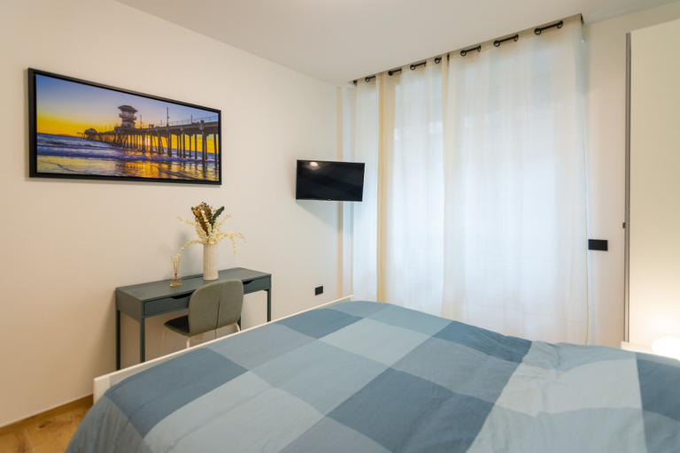 Bedroom 2, Italianflat - Vittoria Suite, Milano