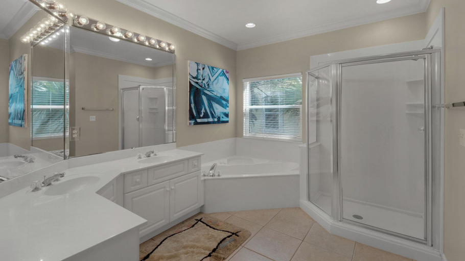 Bathroom 4, Gulf Front in Seagrove - Amazing Views - Easy Beach Access, Pool, Walton
