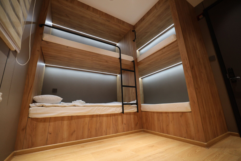 Bathroom 2, UBPOD capsule hotel in Mongolia, Ulan Bator