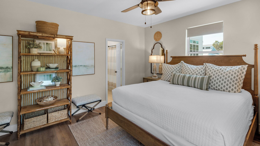 Bedroom 3, Private Pool in Grayton Beach; 3 Minutes to Beach & Sleeps 14, Walton