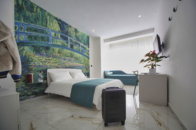 Bedroom 3, Becoloured‑Boutique Art Rooms in Naples, Napoli