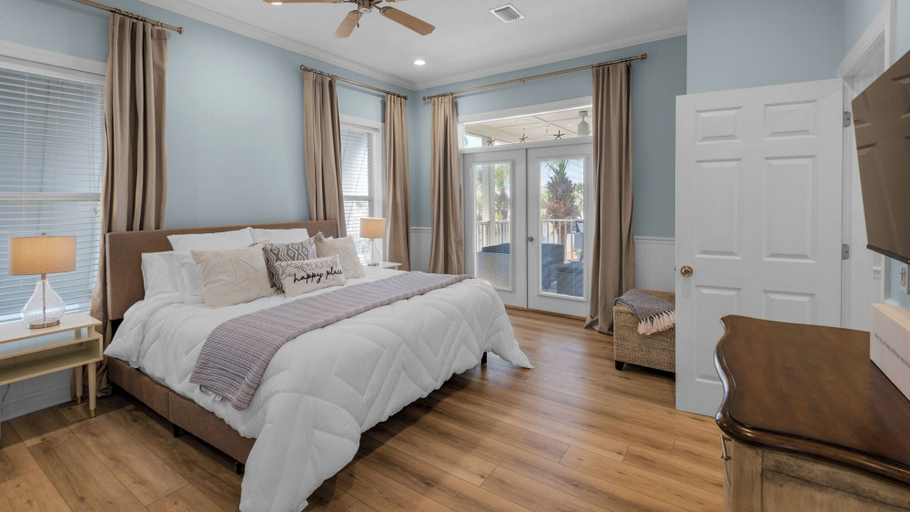 Bedroom 3, 3 Minutes to Beach - Community Pool - Classic Seagrove Home, Walton