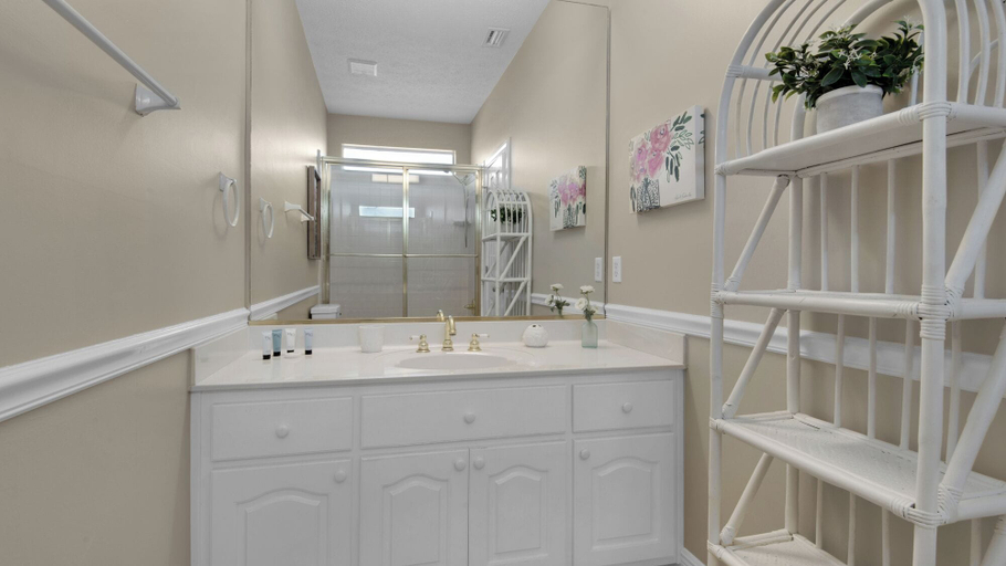 Bathroom 3, Classic Seagrove Beach Cottage- Minutes to Gulf, Steps to Pool, Walton
