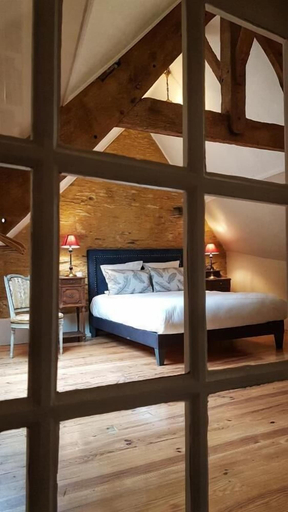 Bedroom 2, Manoir de Barbotin, Morbihan