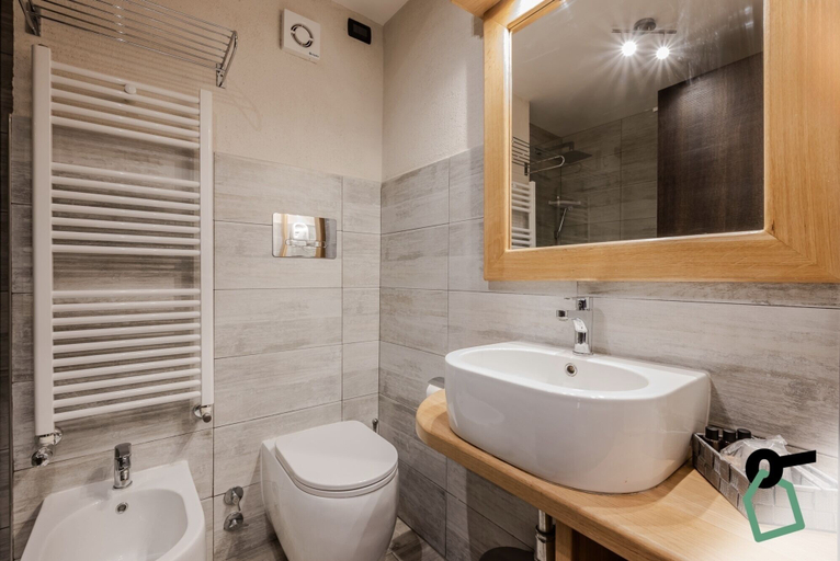 Bathroom 2, Hotiday Chalet Sestriere Vialattea, Torino