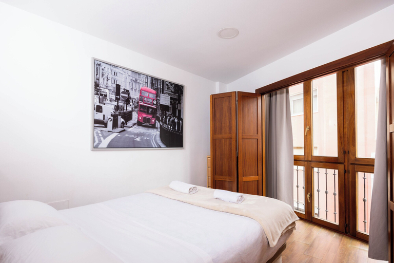 Bedroom 2, Apartamentos Turísticos Distrito Romano, Murcia