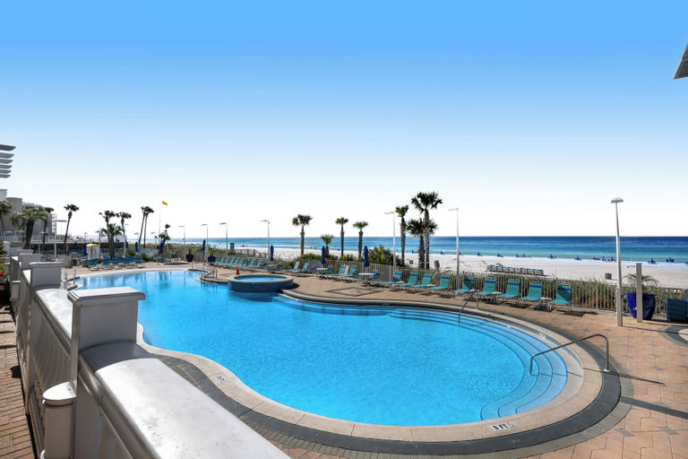 Sport & Beauty 5, Fantastic Gulf-front 1 Bd Condo At Boardwalk in Panama City Beach!, Bay