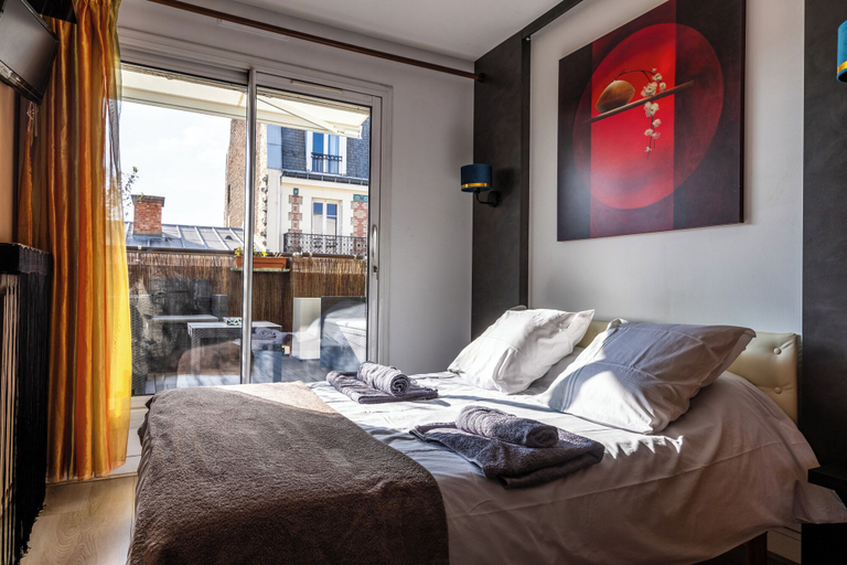 Bedroom 4, Chambre d'Amis (Chambres d'Hôtes/BnB/Guest House), Paris