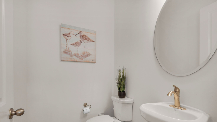 Bathroom 3, Spacious 4BR With 2 Master Suites, Golf Cart, .3 Miles to Beach - Sleeps 15, Walton