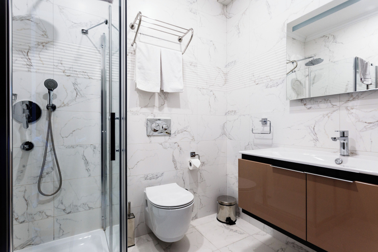 Bathroom 4, Panoramic SPA Hotel, Bo'stonliq