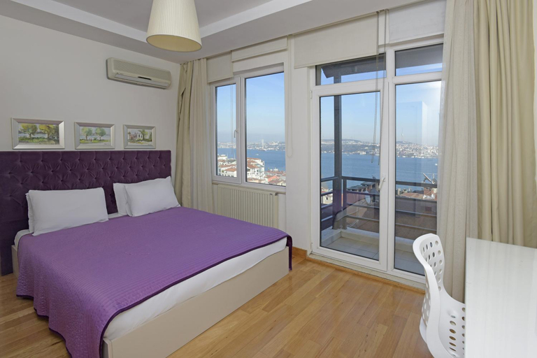 Bedroom, Cheya Taksim Istanbul City Center Residence, Beyoğlu