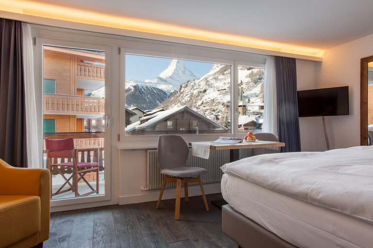 Bedroom 2, Chalet Annelis Apartments, Visp