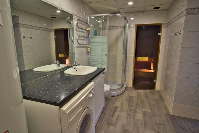 Bathroom, Dream Stay - Old Town Church View Apartment with Sauna, Tallinn
