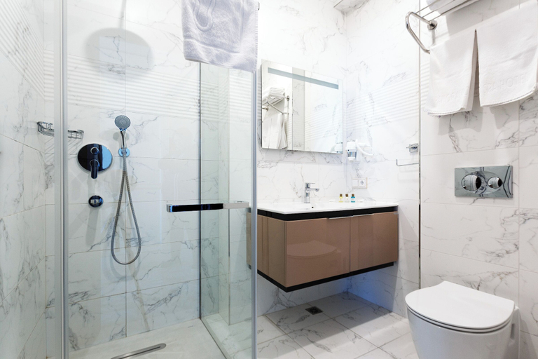 Bathroom 4, Panoramic SPA Hotel, Bo'stonliq