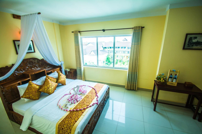 Bedroom 1, KAORM MEAS HOTEL, Siem Reap