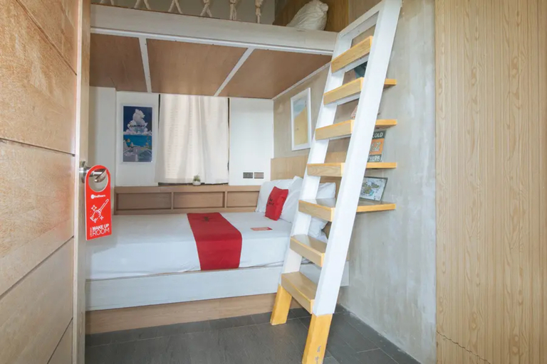 Bedroom 3, RedDoorz @ Anton's Loft Designer Resort Pansol Calamba Laguna, Calamba City