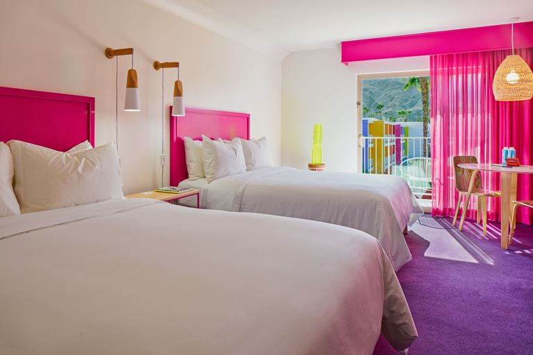 Bedroom 3, The Saguaro Palm Springs, Riverside