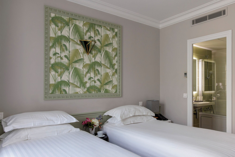 Bedroom 3, Hôtel Saint Martin Bastille, Paris