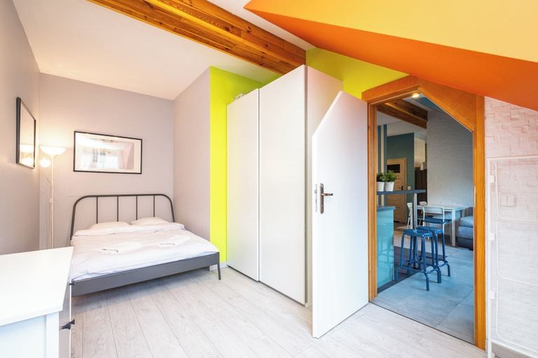 Bedroom 3, RentPlanet - Apartament Ariańska, Kraków City