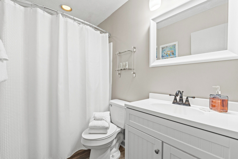 Bathroom, Nautical Watch by Book That Condo, Bay
