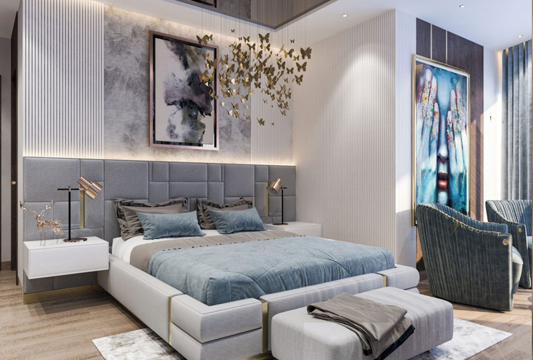 Bedroom 3, Cavalli Boutique Apartments, Al-Ghurdaqah