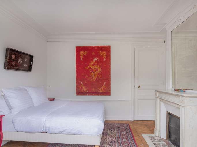 Bedroom 2, Paris Les Sablons Elegant residence, Hauts-de-Seine