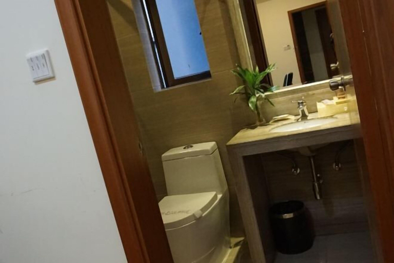 Bathroom, Hai Run Business Hotel, Jiangmen